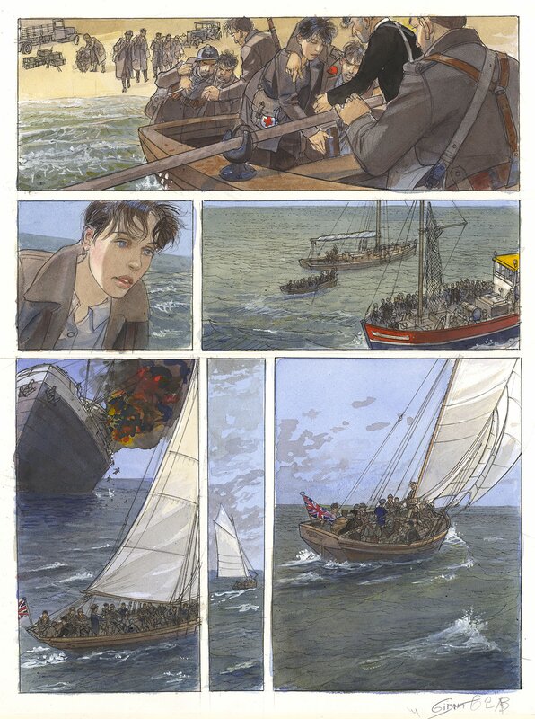 Matteo 1939-1940 by Jean-Pierre Gibrat - Comic Strip