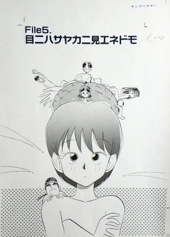 En vente - Japanese Nudity – COVER FILE N° 5 – Youkihi Yokihi - Illustration originale