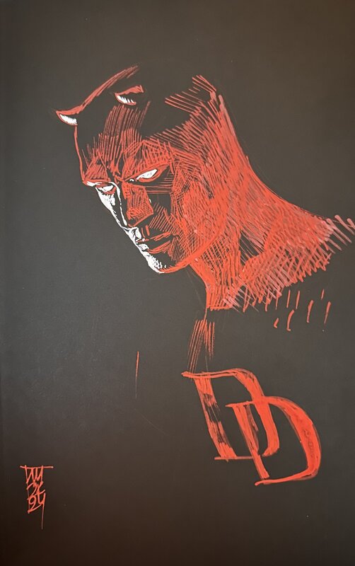 Daredevil by Alex Maleev - Original Illustration
