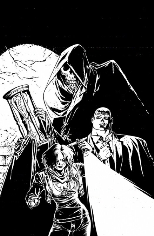 Minck Oosterveer, The Unknown #1 Variant Cover - Illustration originale