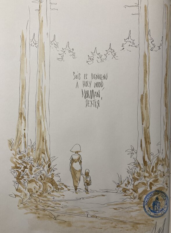 Holy Wood by Tommy Redolfi - Sketch