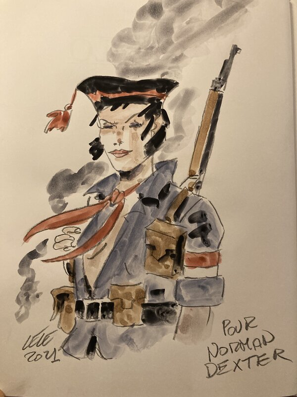 Hispaniola by Lele Vianello - Sketch