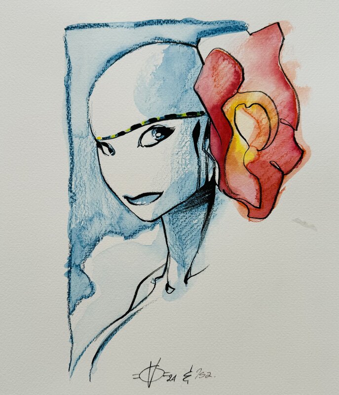 En vente - Mi-nuée - par VATINE - Illustration originale