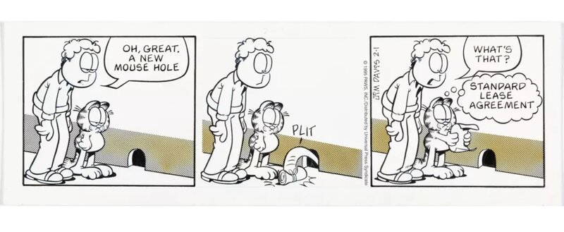 Garfield by Jim Davis - Comic Strip