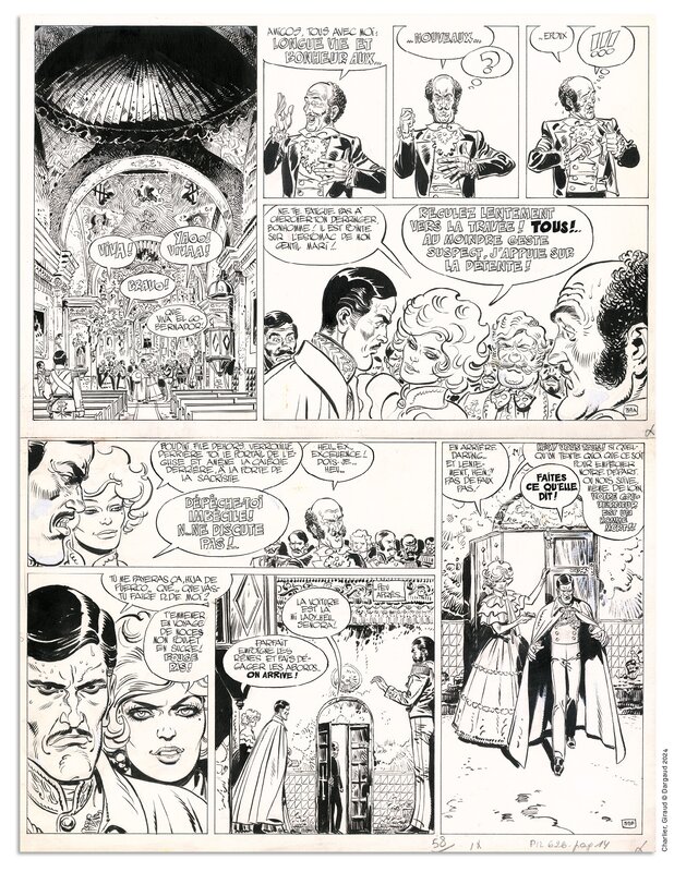 Jean Giraud, Blueberry , L'homme qui valait 500 000 dollars - Comic Strip