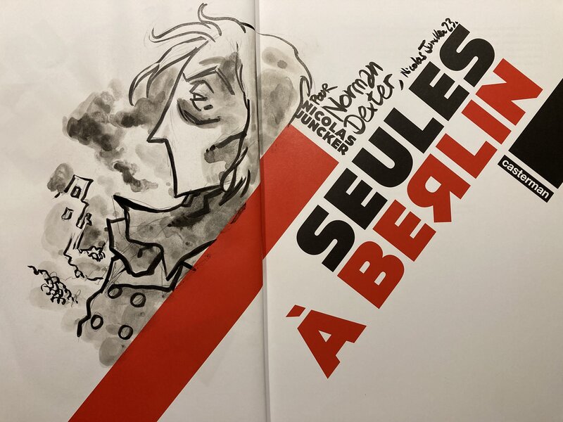 Seules à Berlin by Nicolas Juncker - Sketch
