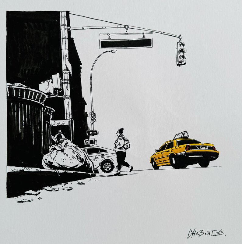 Yellow Cab - par Chabouté - Comic Strip