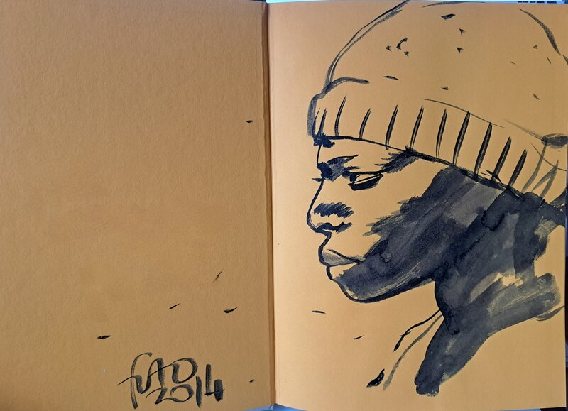 Naïm by Benjamin Flao - Sketch