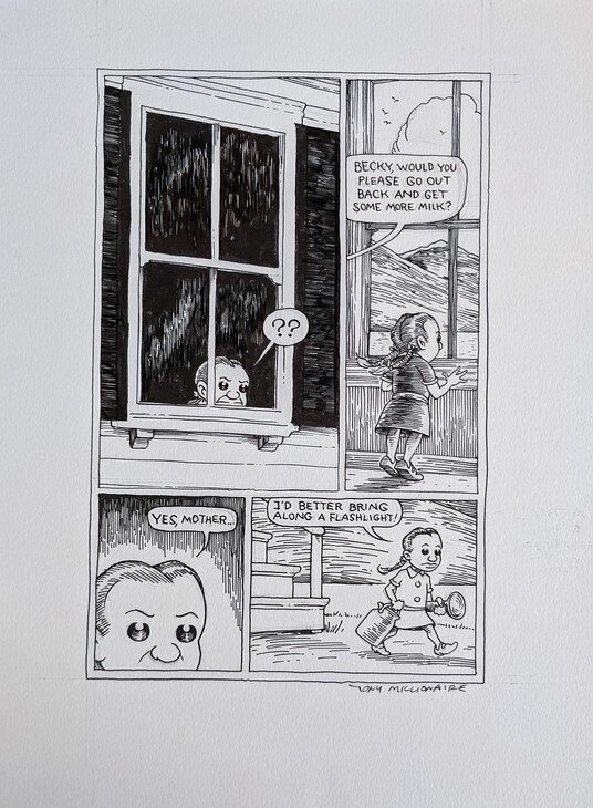 Billy Hazelnuts par Tony Millionaire - Planche originale