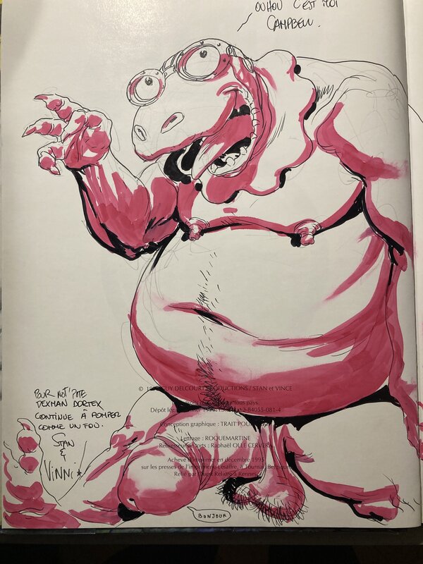 Stan & Vince, Tess Wood & Campbell T4 - Sketch