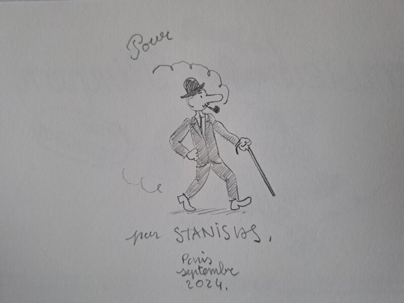 Monsieur Pinpon by Stanislas, David B. - Sketch