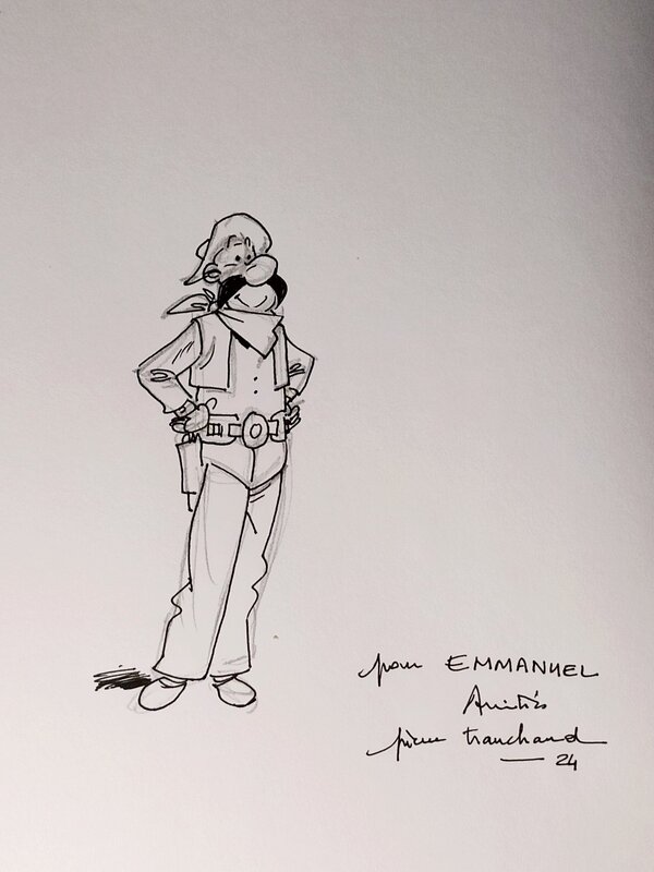 Pierre Tranchand, Smith &Wesson t1 la chevauchée fantaisiste 2024Oct13 - Sketch