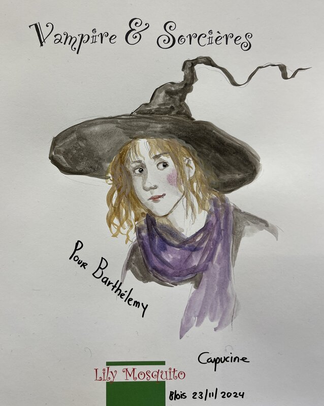 Capucine Mazille, Vampires et sorcières - Sketch