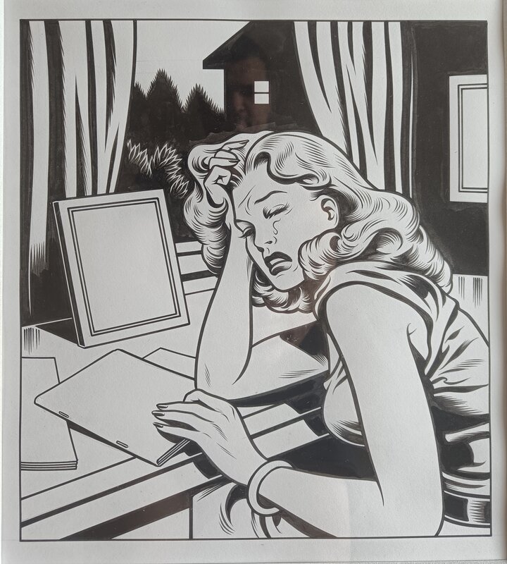 Unwholesome LOVE. by Charles Burns - Original Illustration