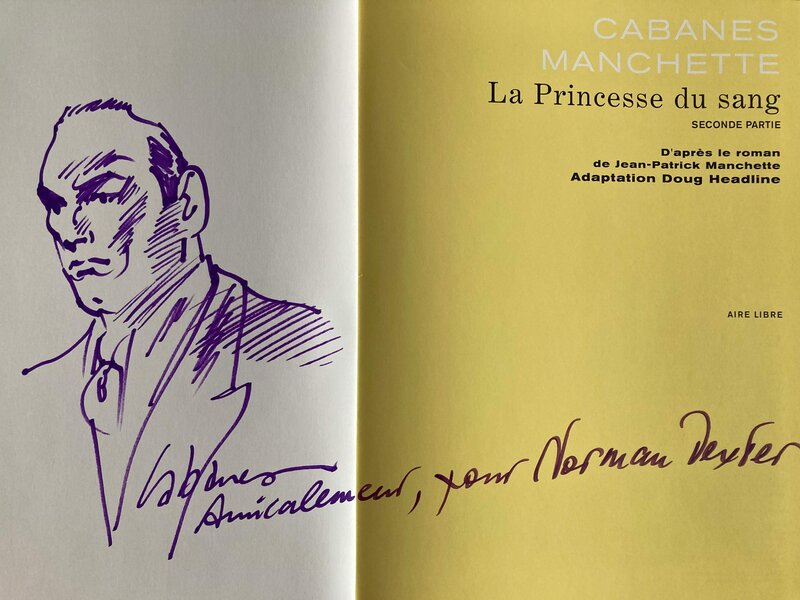 Max Cabanes, La princesse de sang T2 - Dédicace