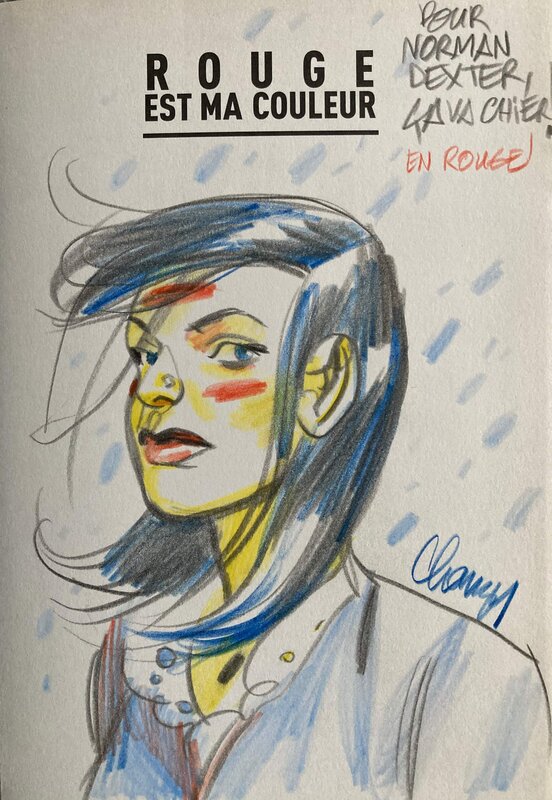 Jean-Christophe Chauzy, Rouge est ma couleur - Sketch