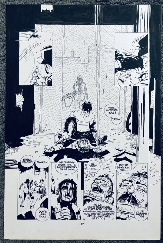 Edvin Biuković, Edvin Biukovic, Grendel Tales - Devil's Choices #3 pg17 - Planche originale