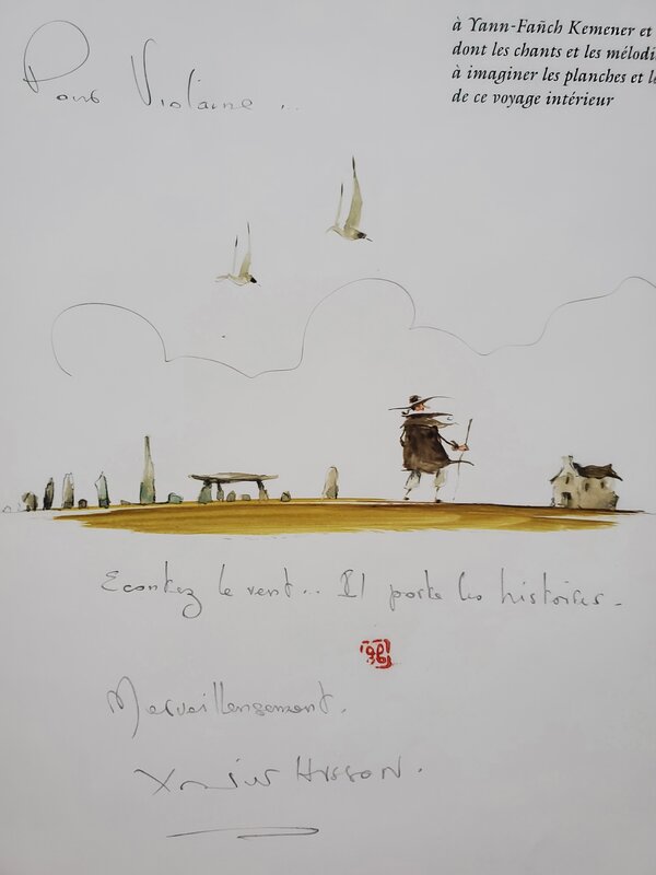 Xavier Husson, JEAN DE LA LANDE   T1 LE SORTILEGE - Sketch
