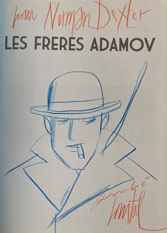 Les frères Adamov by Loustal - Sketch