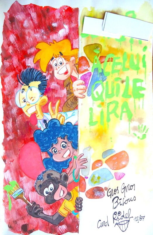 Livre d'or ( 29 ) par Curd Ridel - Dédicace