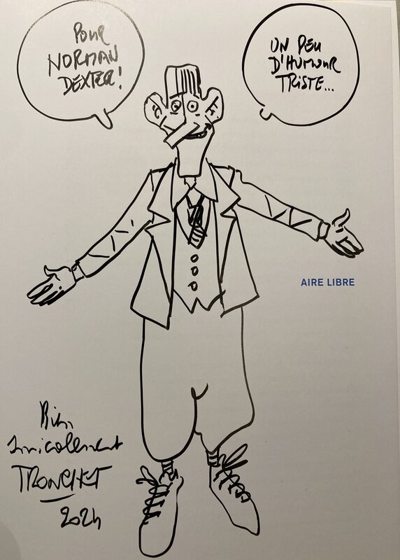 L'année fantôme par Tronchet - Dédicace