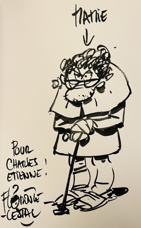 Mamie par Florence Cestac - Dédicace