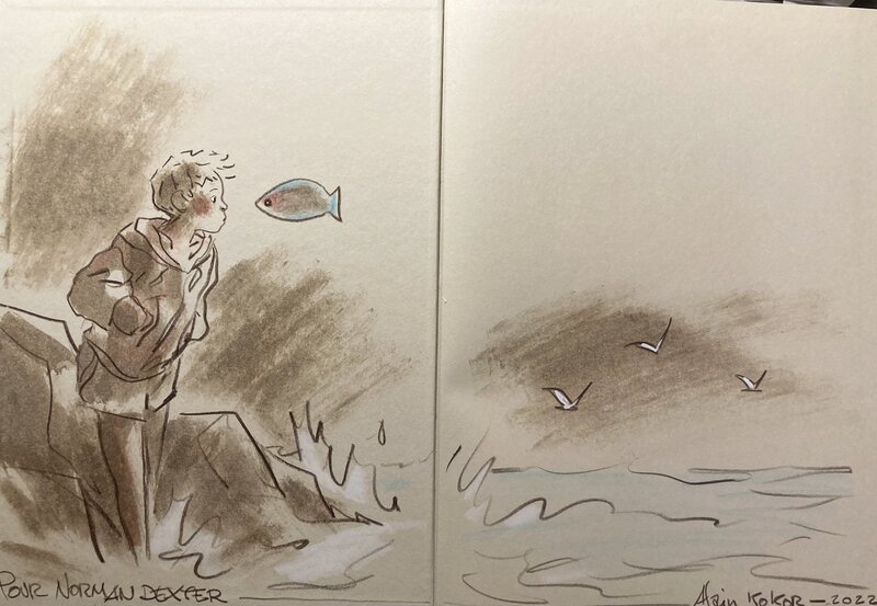 Au delà des mers par Kokor - Dédicace