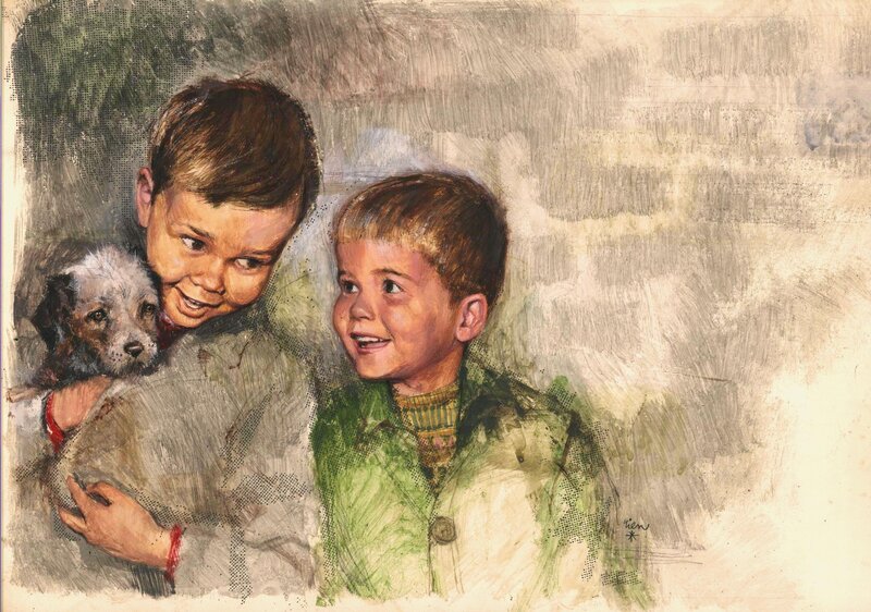 Rien Poortvliet, Illustration Margriet - Illustration originale