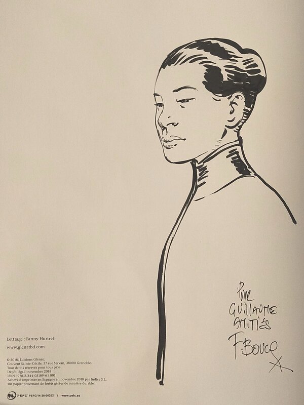 François Boucq, Bouncer, tome 8 édition limitée - Sketch