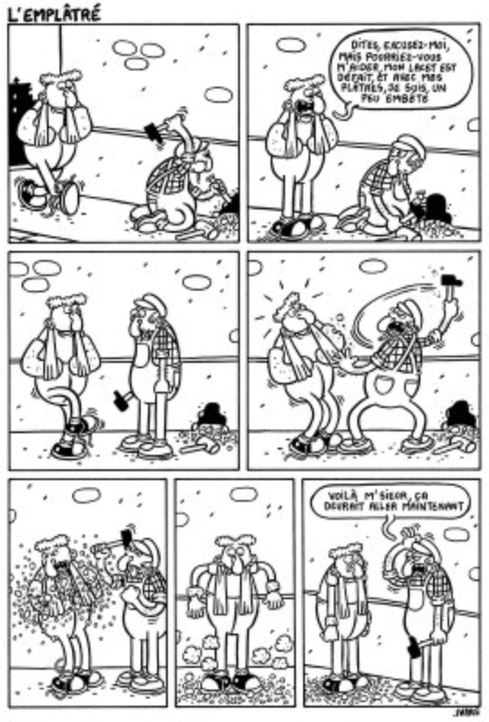 For sale - L'emplâtré by Éric Ivars - Comic Strip