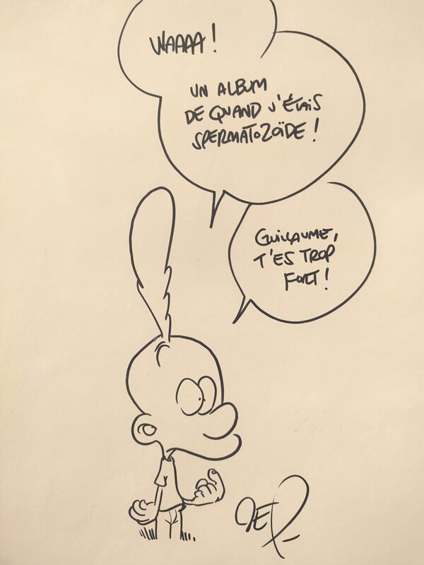 Titeuf, tome 1 by Zep - Sketch