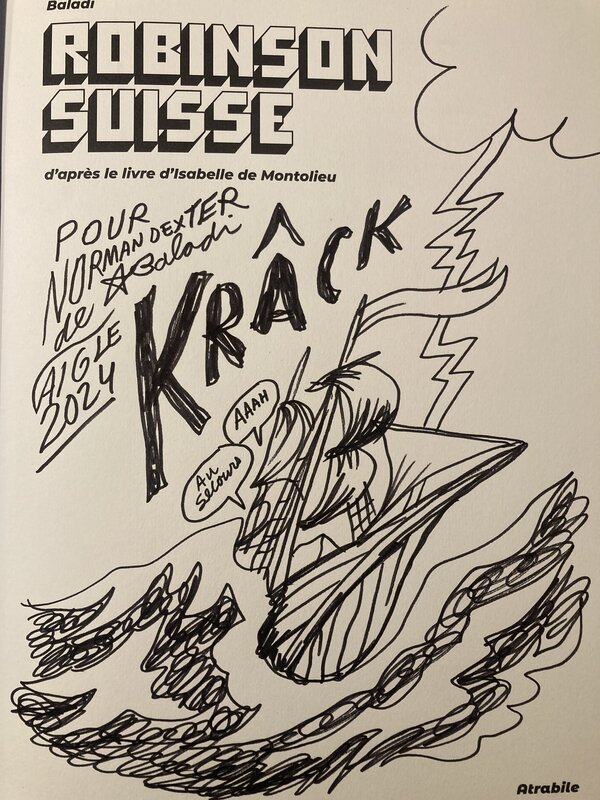 Robinson Suisse par Alex Baladi - Dédicace