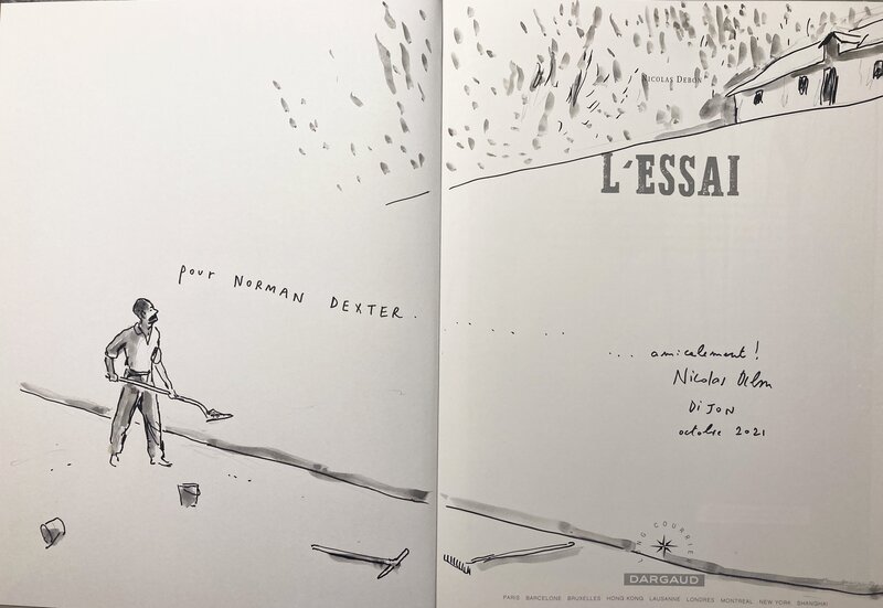 L'essai by Nicolas Debon - Sketch