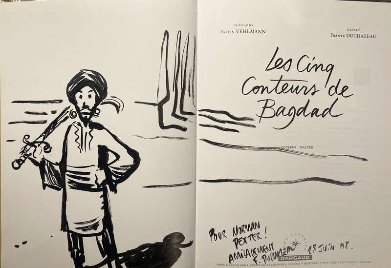 Frantz Duchazeau, Les cinq conteurs de Bagdad - Sketch