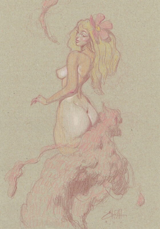 Lilly by Craig Elliott - Original Illustration