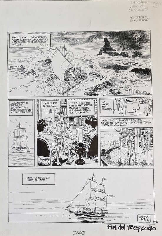 Jon Rohner pg. by Alfonso Font - Comic Strip