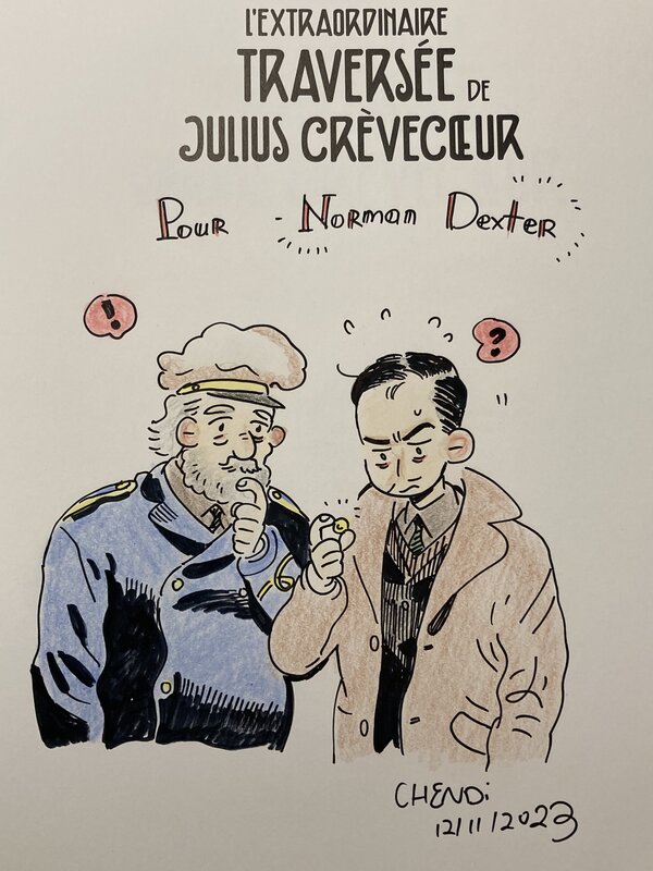 chendi, L'extraordinaire traversée de Julius Crè - Dédicace