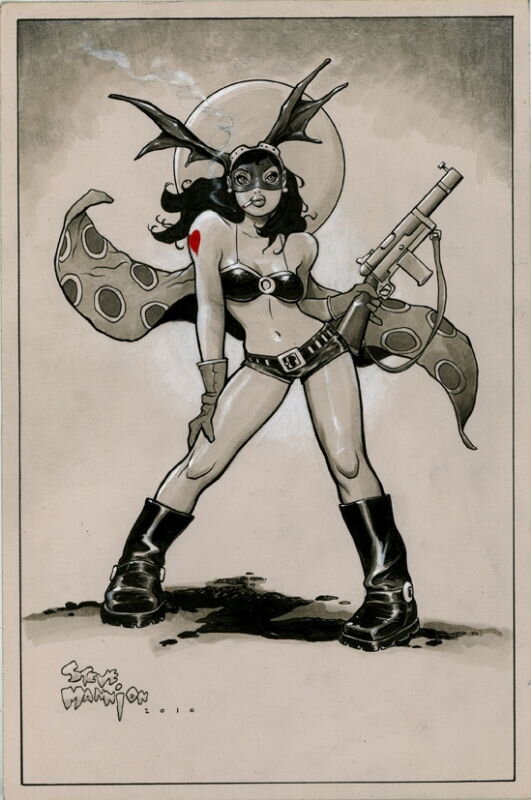Steve Mannion, Fearless Dawn: Heart Tattoo - Illustration originale