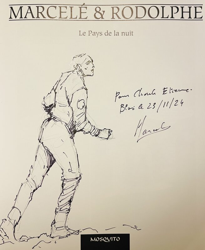 Le pays de la nuit par Philippe Marcelé - Dédicace