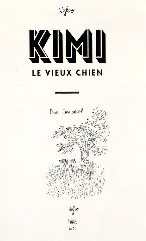 Nylso, Kimi le vieux chien 2024Oct05 - Sketch