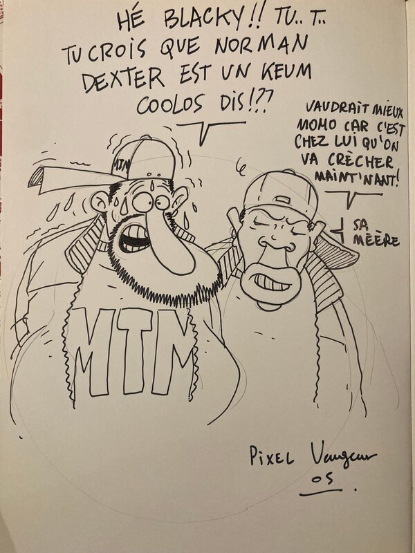 Pixel Vengeur, Black & Mortamère 