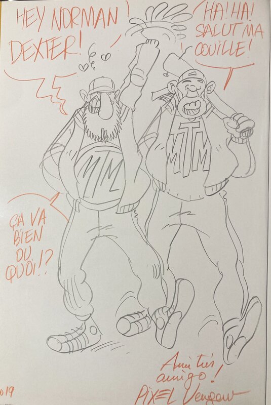 Pixel Vengeur, L'intégrale de sa mère - Sketch