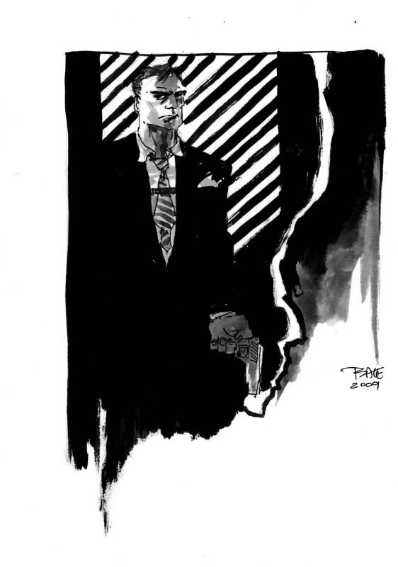 The Killing Floor par Tim Sale - Illustration originale