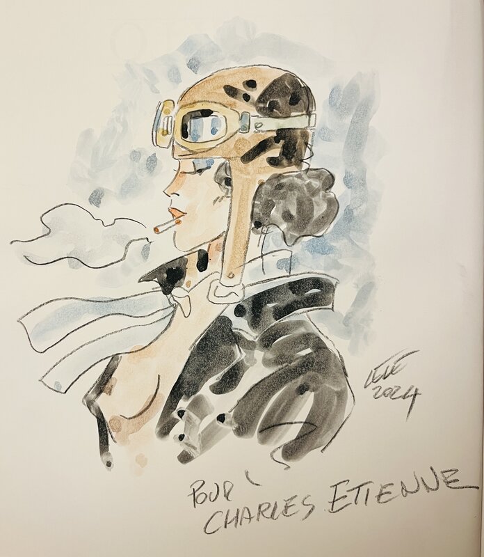 Aviatrice by Lele Vianello - Sketch