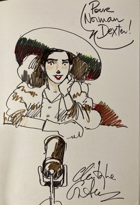Virginia Hill par Christophe Girard - Dédicace
