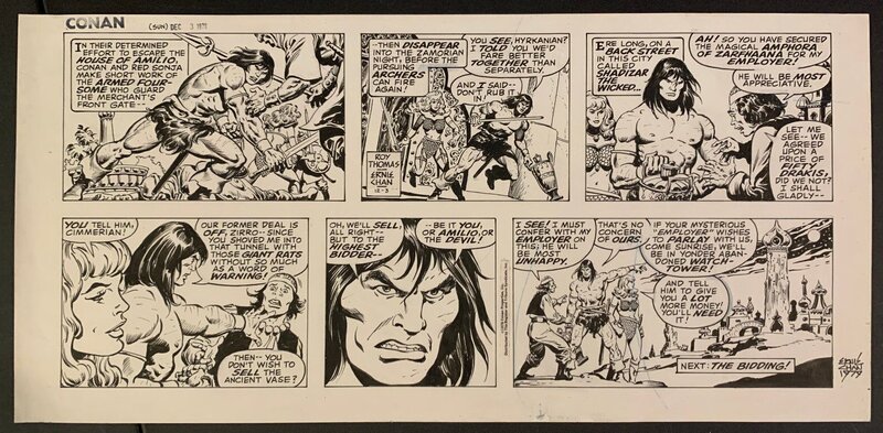 Conan by Ernie Chan - Comic Strip