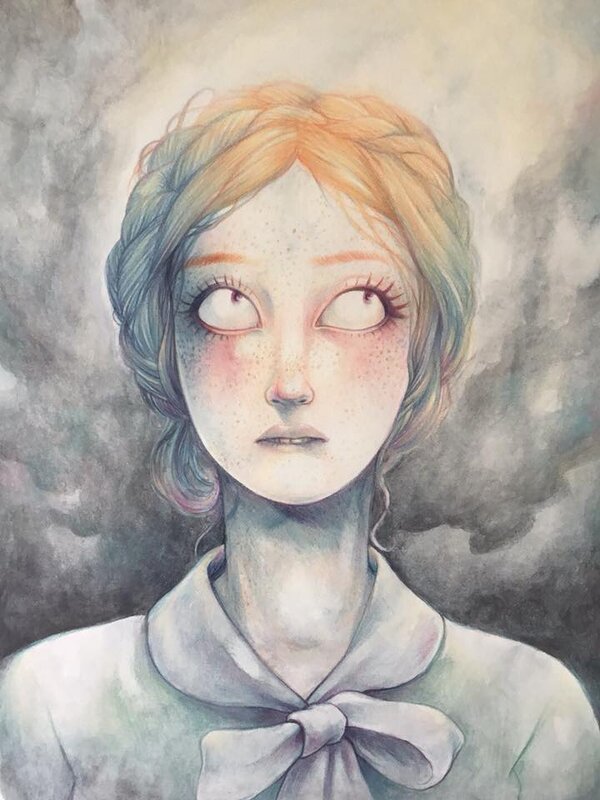 Dessin original de Maud Amoretti - Illustration originale