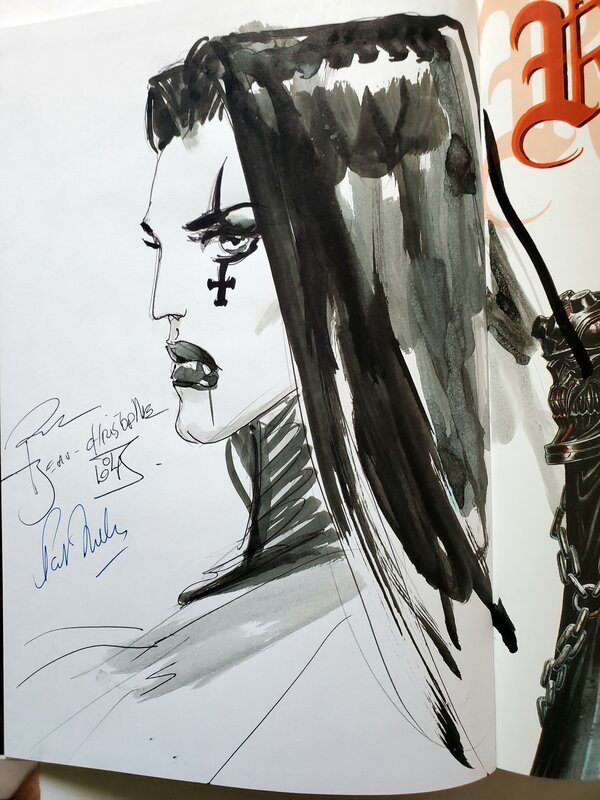 Olivier Ledroit, Pat Mills, REQUIEM CHEVALIER VAMPIRE   T5 DRAGON BLITZ - Sketch