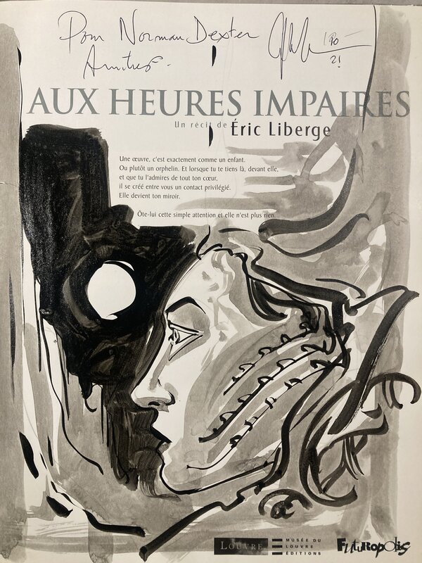 Aux heures impaires par Eric Liberge - Dédicace