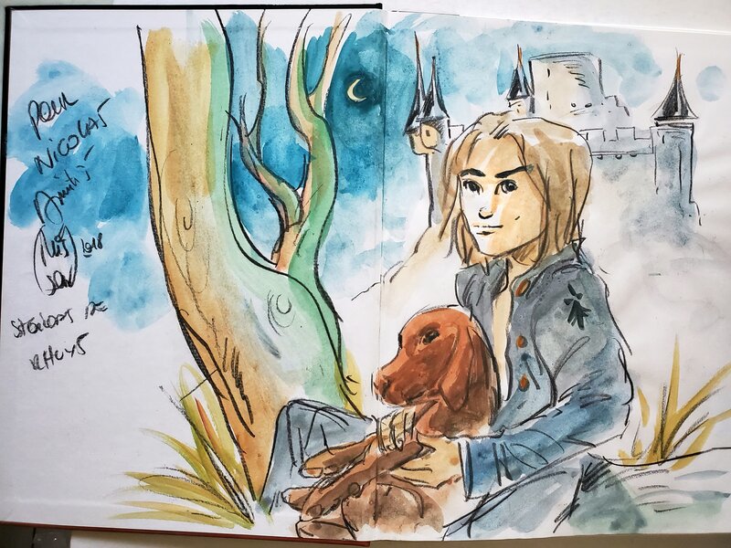 François Plisson, TRISTAN  T1 LE SORTILEGE D'YSANDRELLE - Sketch